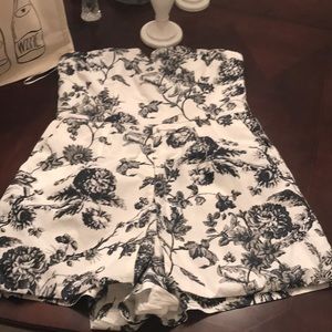 Urban Outfitters Kimchi Blue Strapless Romper